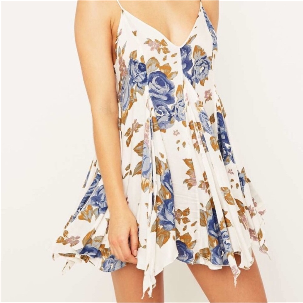 NWT Free People Swing Trapeze Alyson Floral Dress